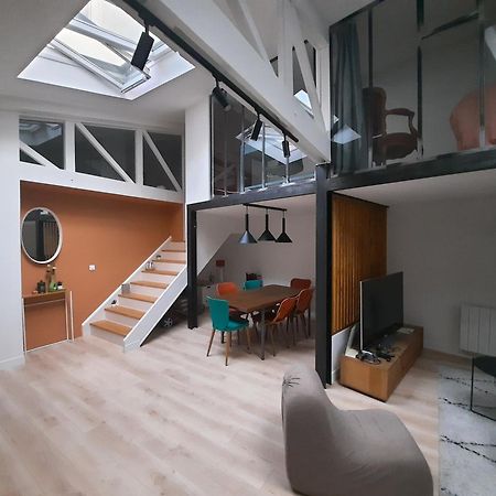 Loft 4-5 Personnes A Montmartre - Parking Prive Sur Reservation 巴黎 外观 照片